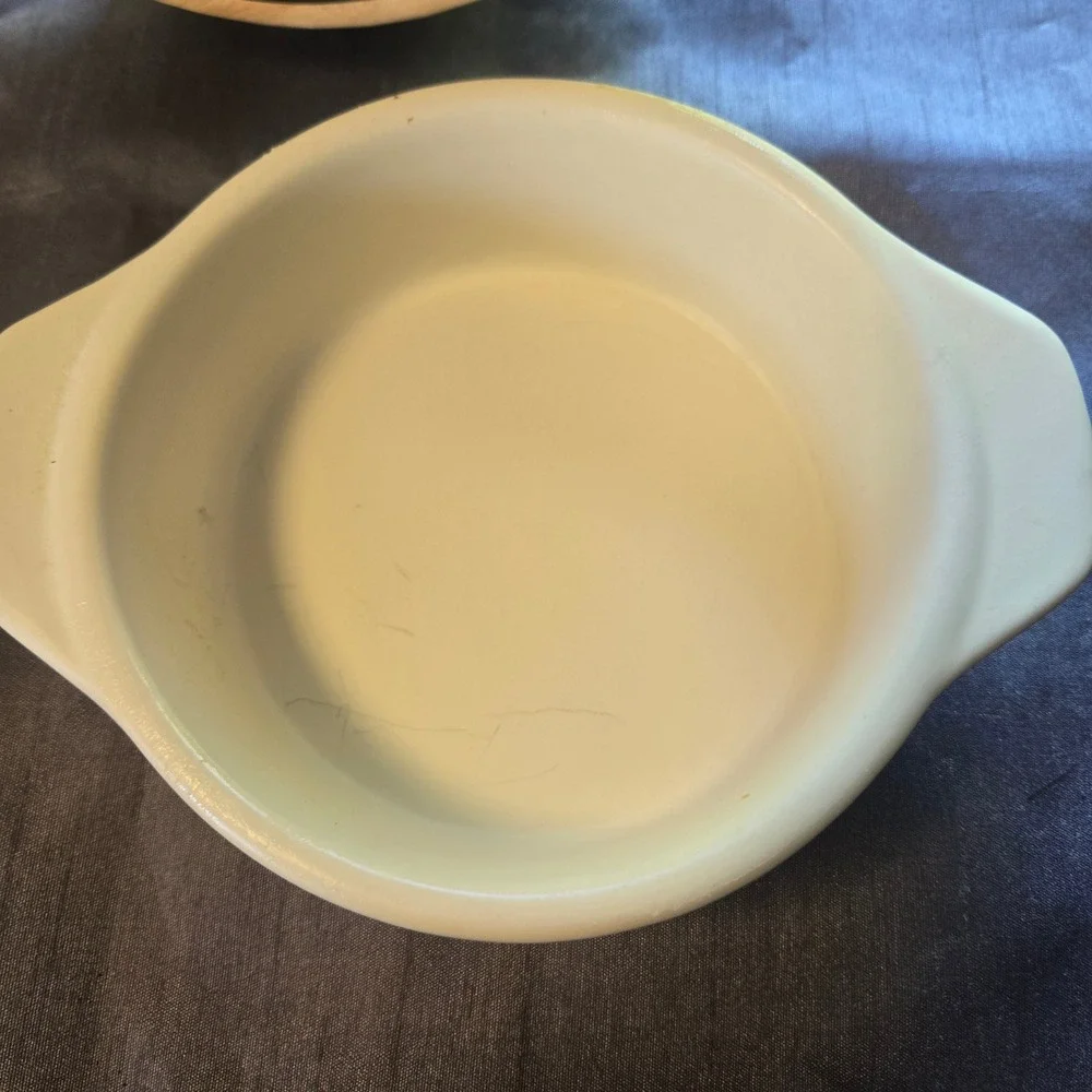 Petite Maison Wildly Delicious Cream Ceramic Brie Baker with Lid Provincial Home